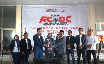 Kota Cilegon Raih Juara Pertama ACDC Produk Hukum, Wujud Penguatan Kapasitas Pengawas Pemilu