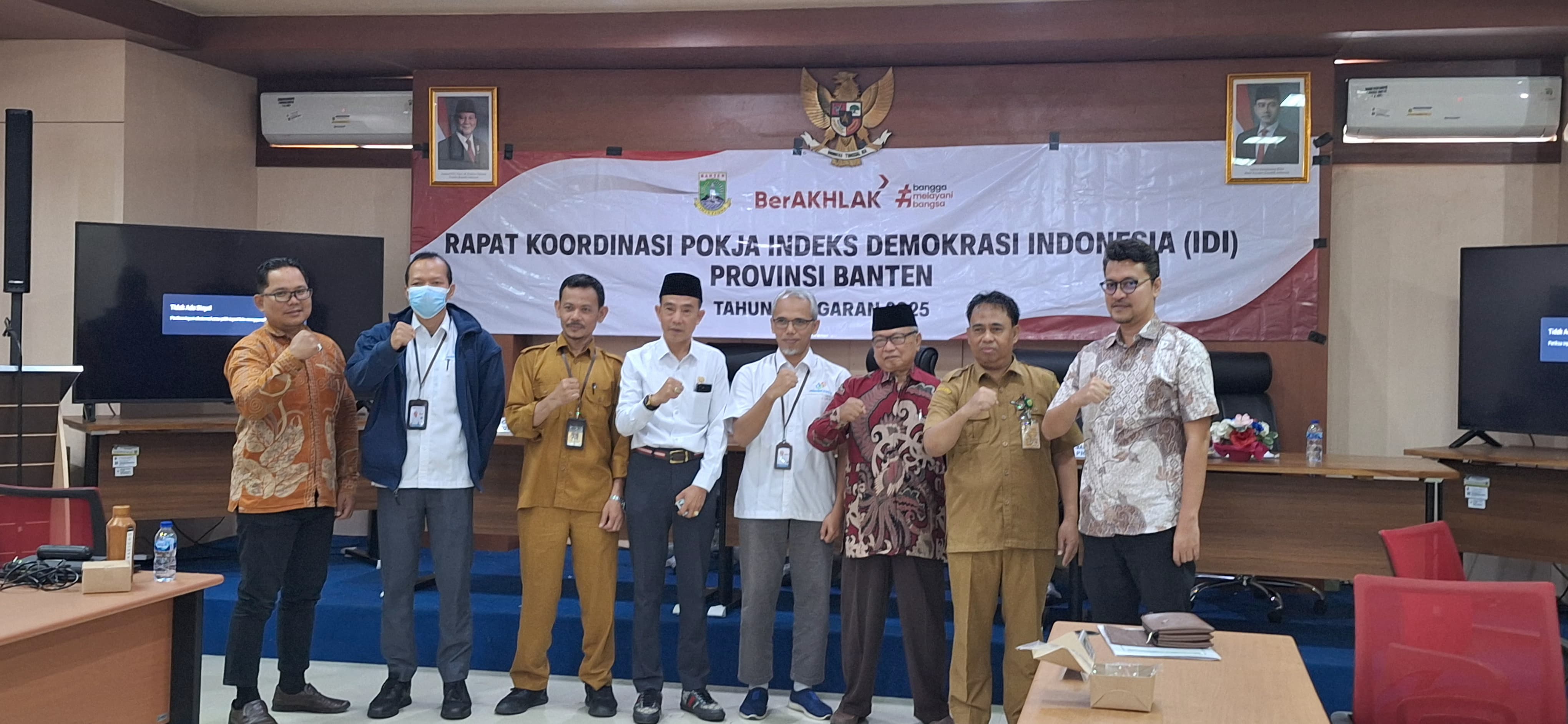 Bawaslu Banten Sampaikan Data Hasil Pengawasan Pemilu dan Pemilihan Tahun 2024 dalam Penyusunan IDI Banten