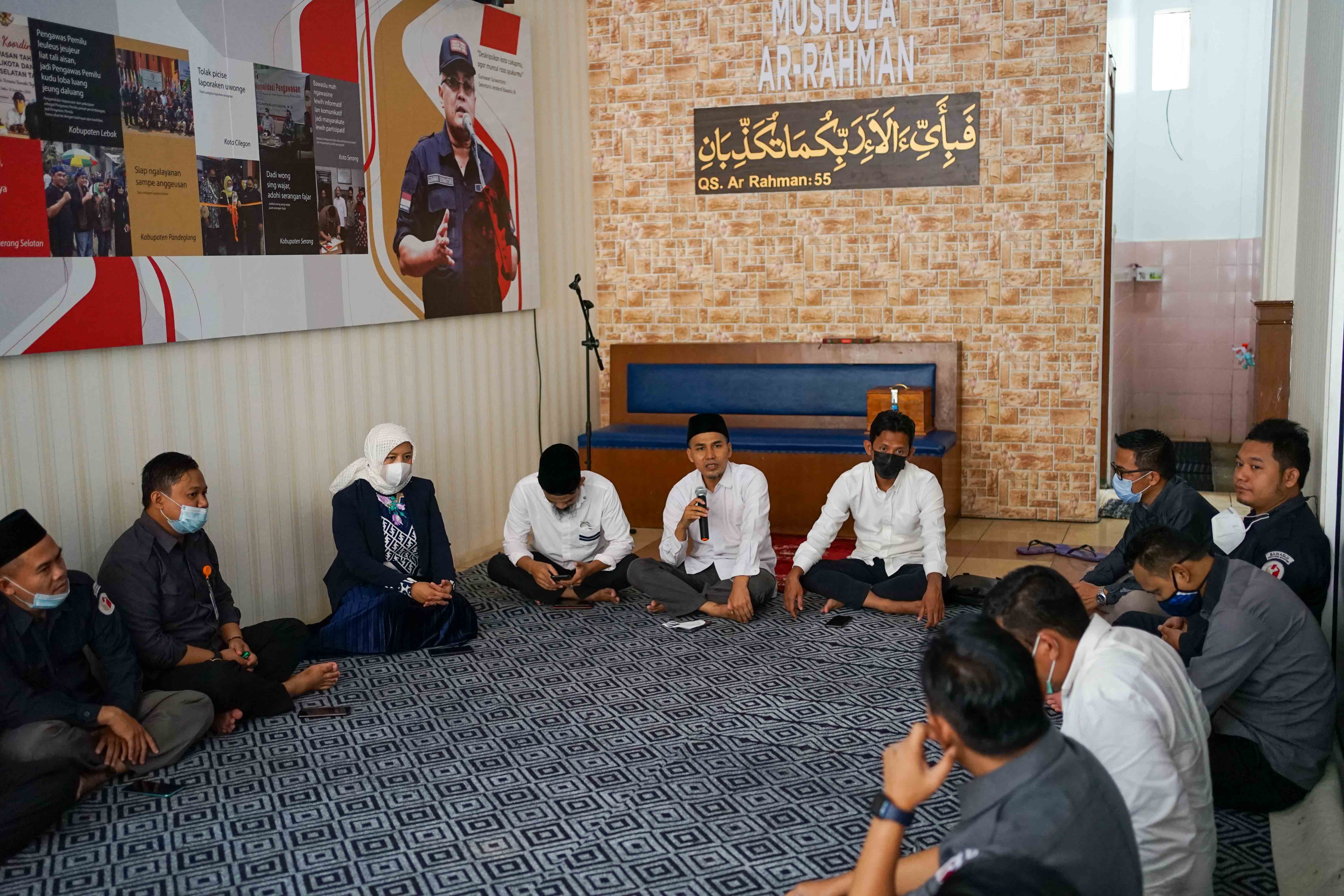 Hari Pertama Masuk Kerja, Bawaslu Provinsi Banten Gelar Halal Bihalal