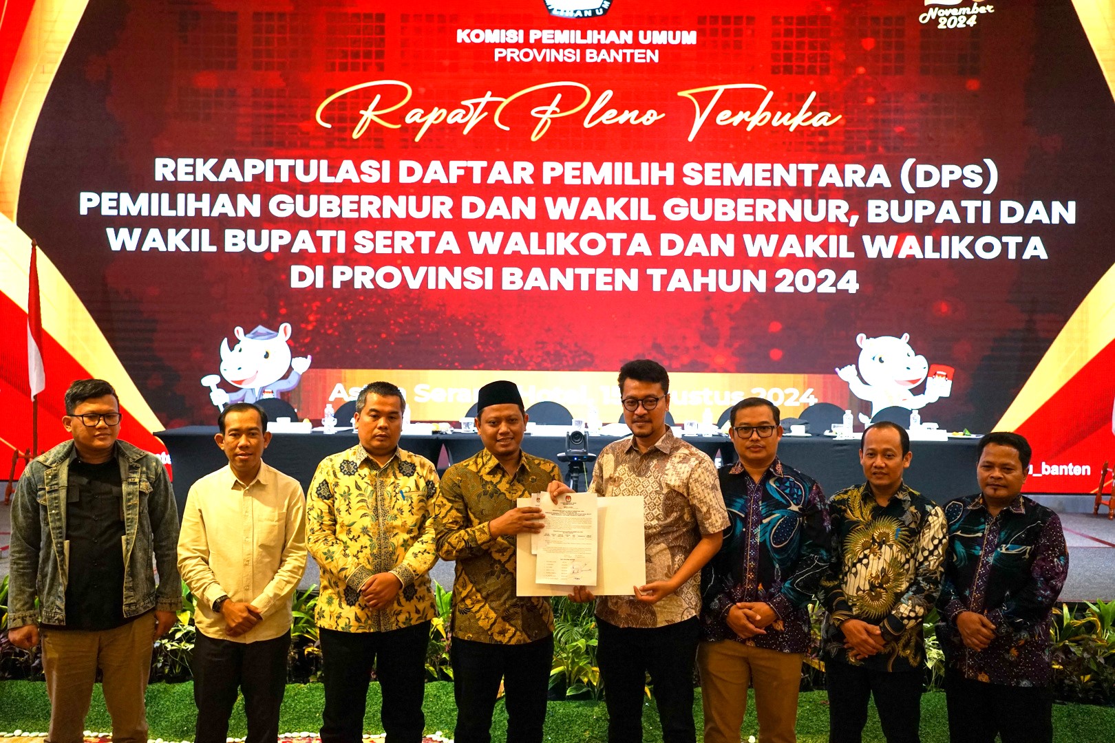 Bawaslu Banten Sampaikan Catatan Hasil Pengawasan Terhadap 3 Tahapan Pemutakhiran Daftar Pemilih