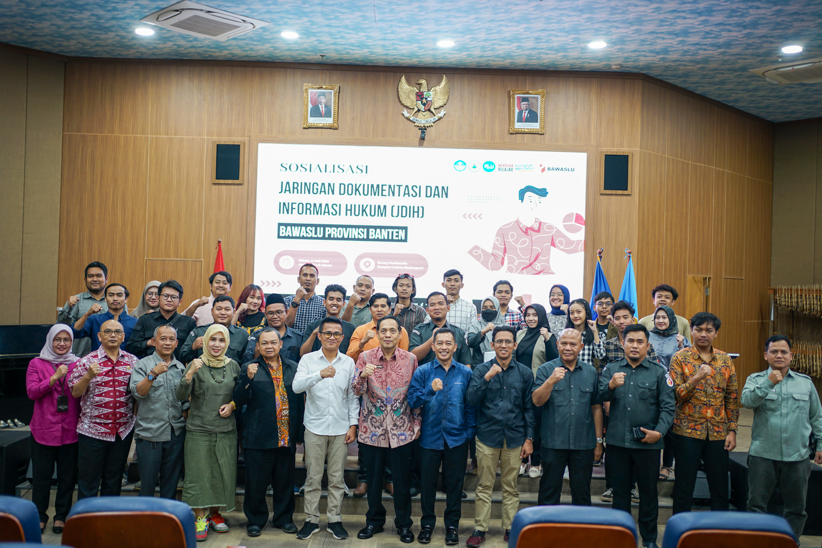 Maksimalkan Manfaat JDIH untuk Civitas Academica, Bawaslu Banten Gelar Sosialisasi di Kampus UNTIRTA