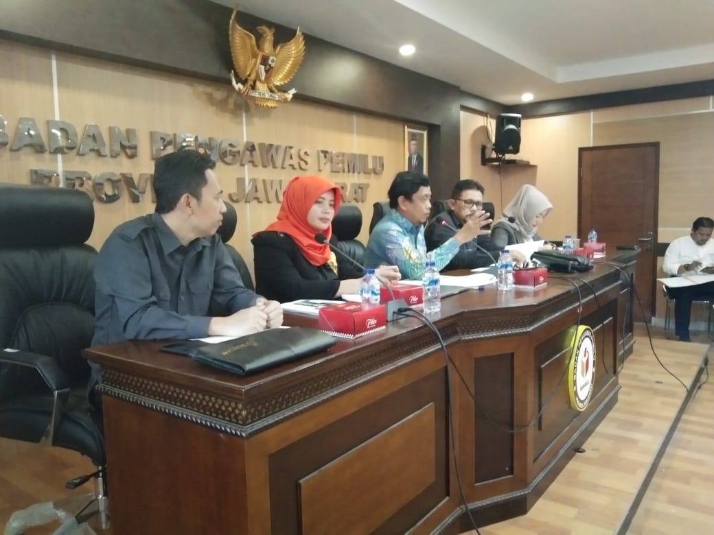 Kunjungan Kerja Komisi I DPRD dan Bawaslu Provinsi Banten ke Bawaslu Jawa Barat