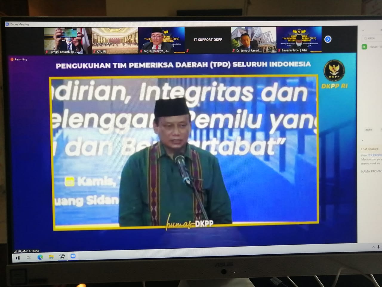 Dua Anggota Bawaslu Banten dilantik sebagai TPD