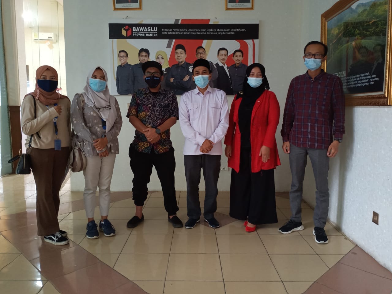 Bawaslu Banten Terima Kunjungan Dari Tribun Banten