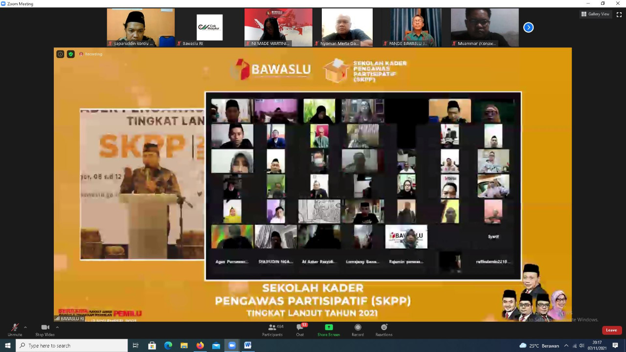 SKPP Tingkat Lanjut. Banten Kirim Lima Orang Perwakilan