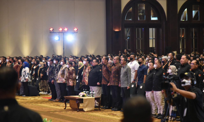 Konsolnas Bawaslu, Presiden: Libatkan Partisipasi Masyarakat Seluas-luasnya