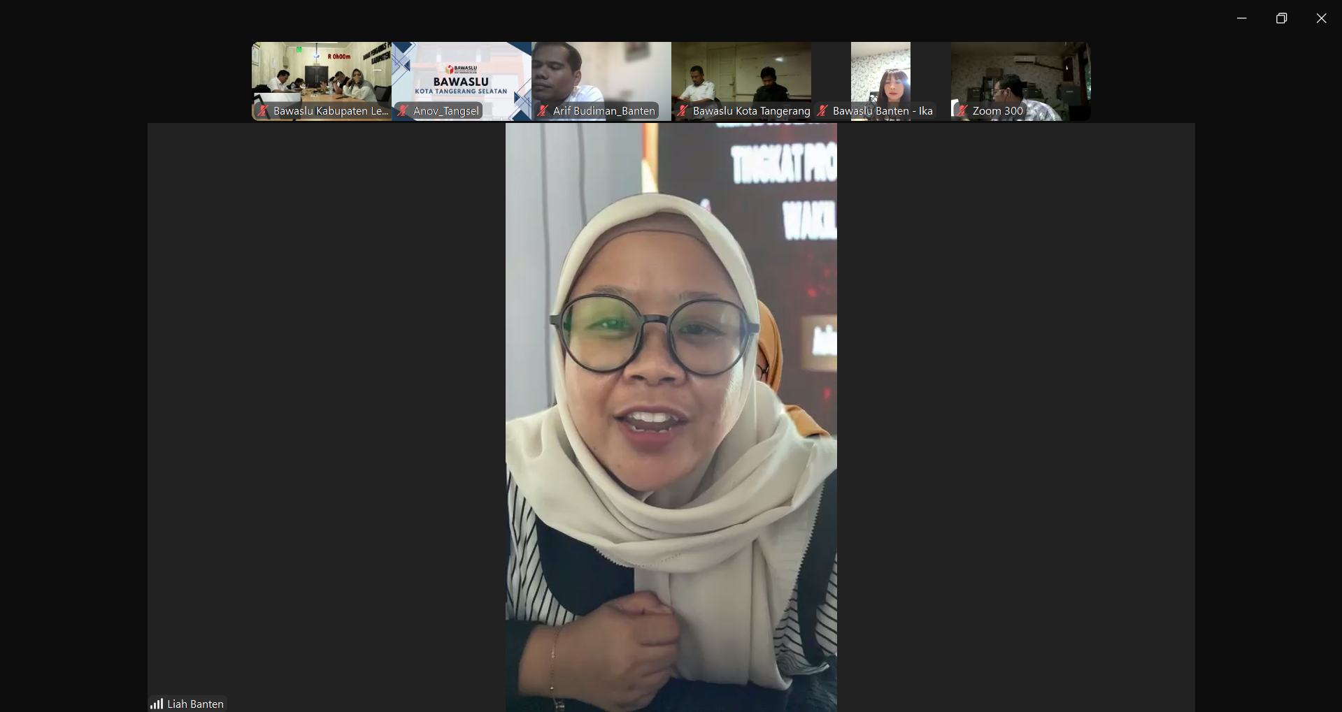 Pelatihan Konten, Bawaslu Banten Perkuat Peran Kehumasan