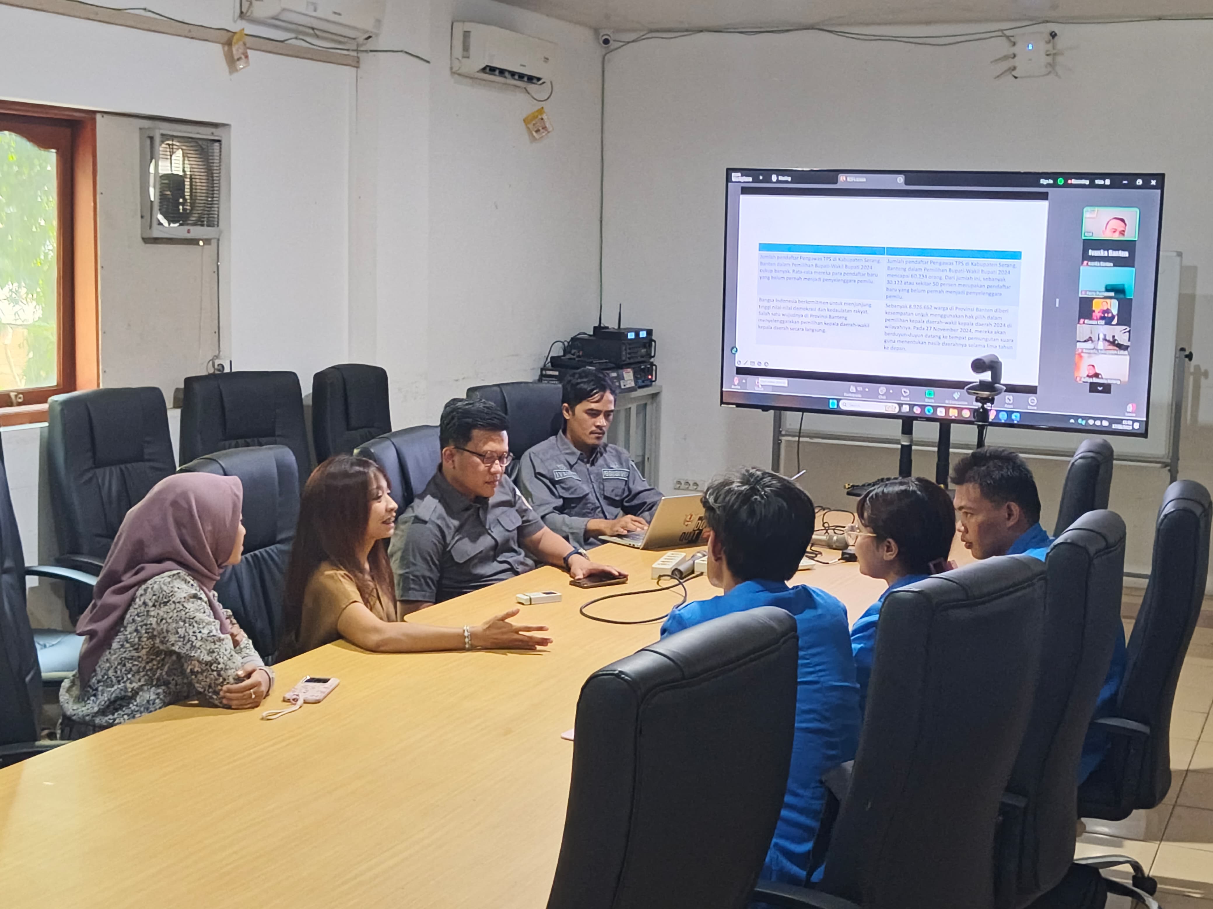 Riset Mahasiswa Berbasis Kepemiluan, Bawaslu Banten Jadi Mitra Diskusi