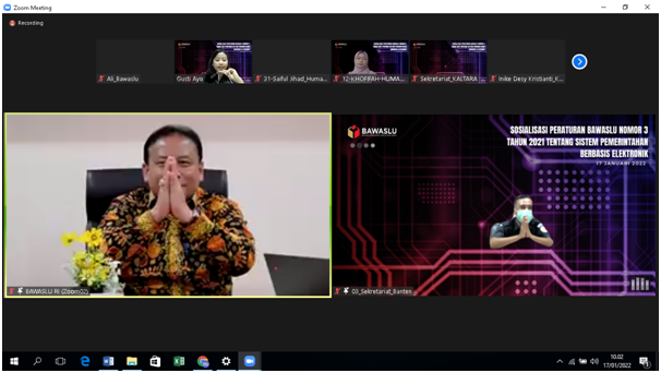 Bawaslu Banten Tambah Dua Penghargaan dari Bawaslu RI