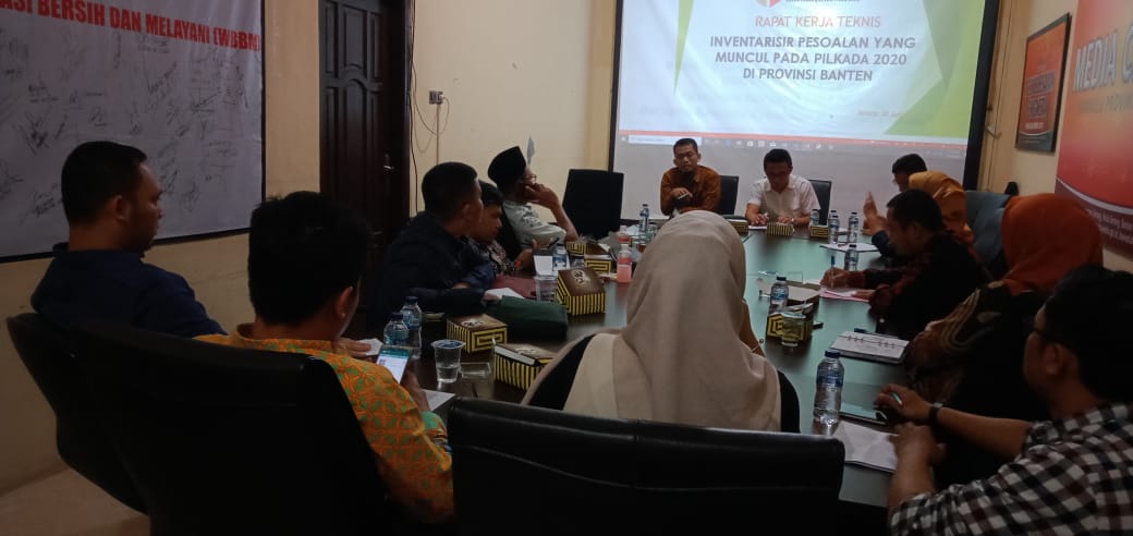 Perkuat Pengawasan, Bawaslu Banten Inventarisasi Masalah Pemilihan Kepala Daerah Serentak 2020