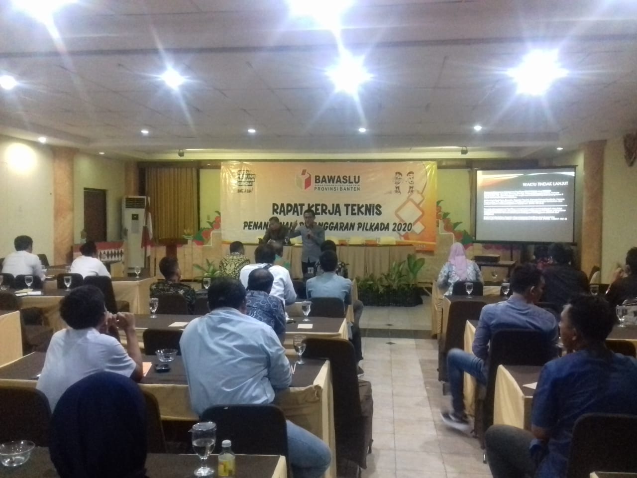 Gelar Rakernis : Bawaslu Banten memastikan kesiapan Bawaslu Kabupaten/Kota dalam menangani pelanggaran Pilkada 2020