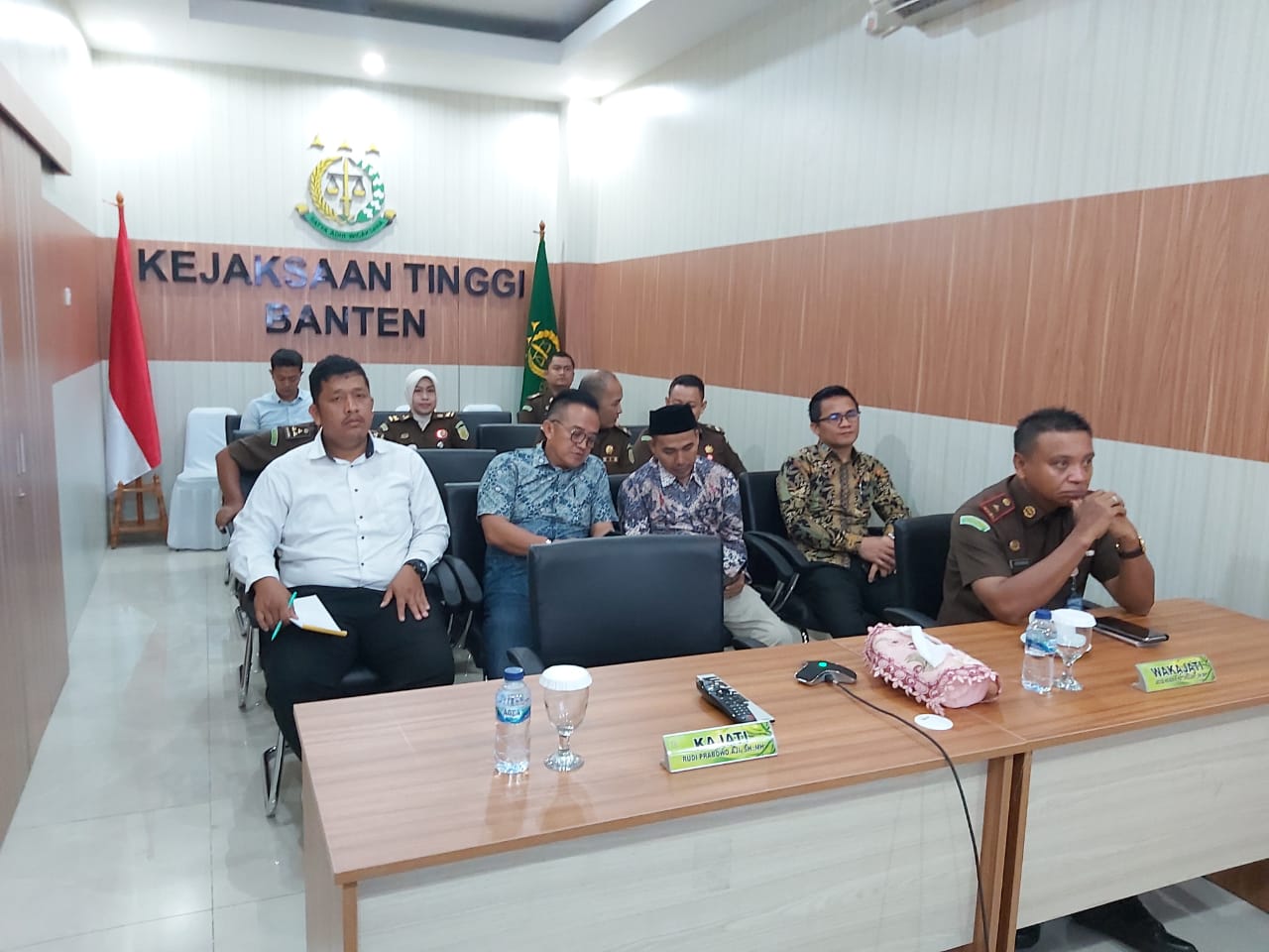 Bawaslu Banten Hadiri Video Conference Kejaksaan Agung terkait persiapan Sentra Gakkumdu