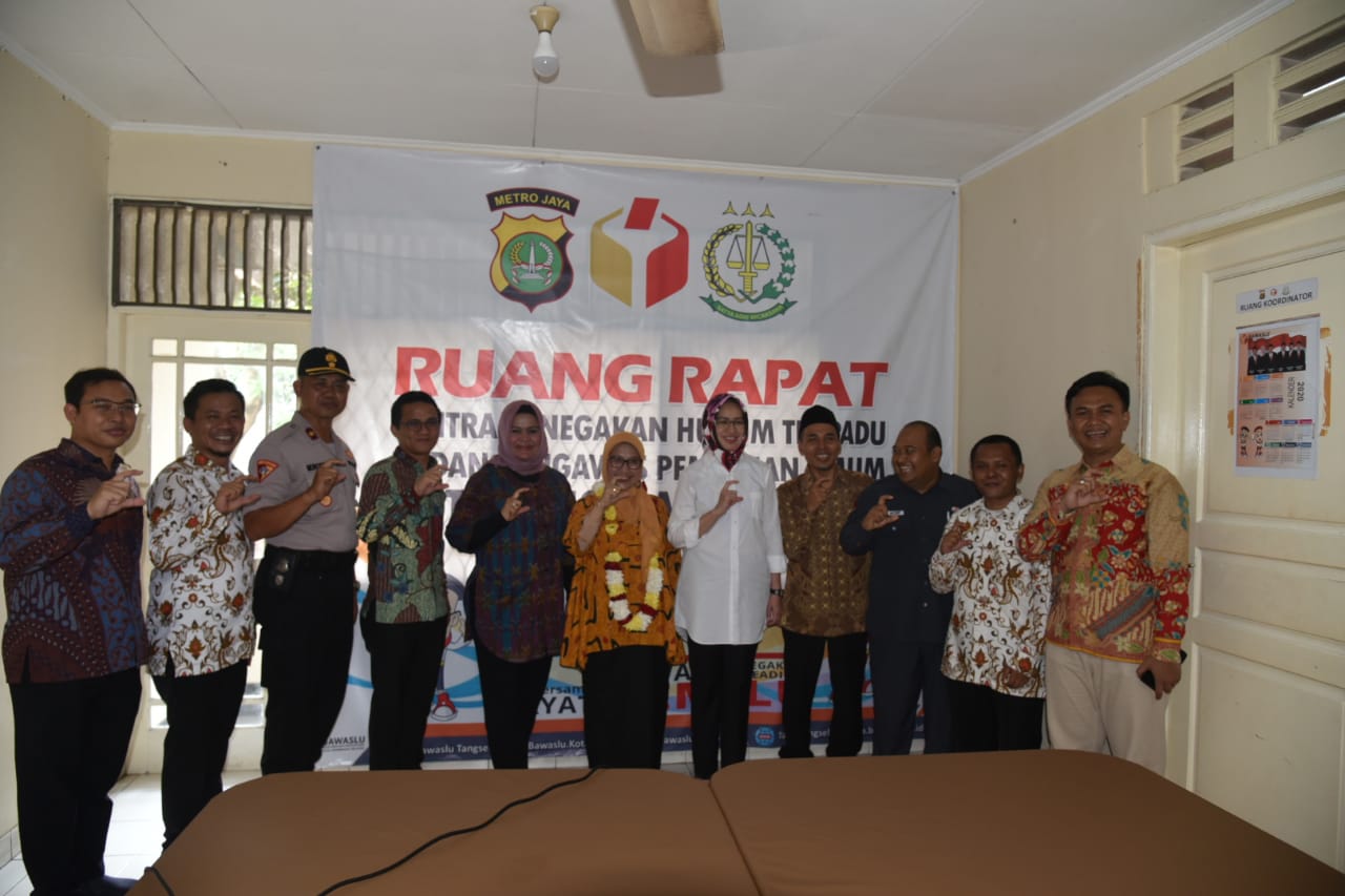 Launching Sekretariat Gakkumdu Tangsel, Bawaslu Banten Harap Kesamaan Persepsi Penindakan Pidana Pemilu