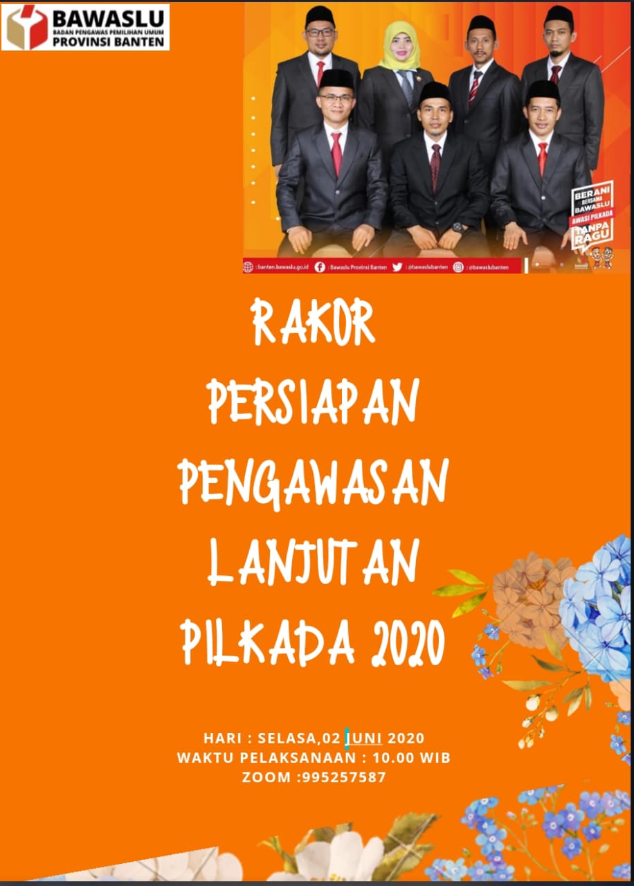 Rakor Persiapan Pengawasan Lanjutan Pilkada 2020