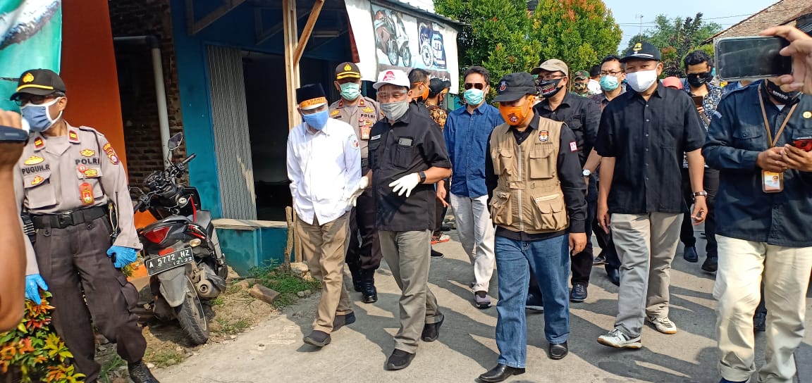 Kunjungi Cilegon, Abhan Minta Jajaran Pengawas Jaga Kesehatan