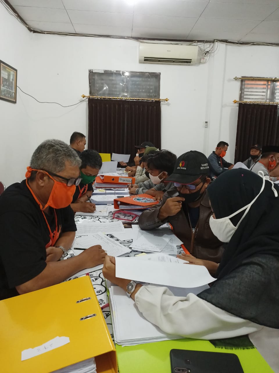 Supervisi Pengawasan penyerahan Syarat Dukungan Perbaikan Bakal Calon Perseorangan Pada Pemilihan Walikota dan Wakil Walikota Cilegon Tahun 2020