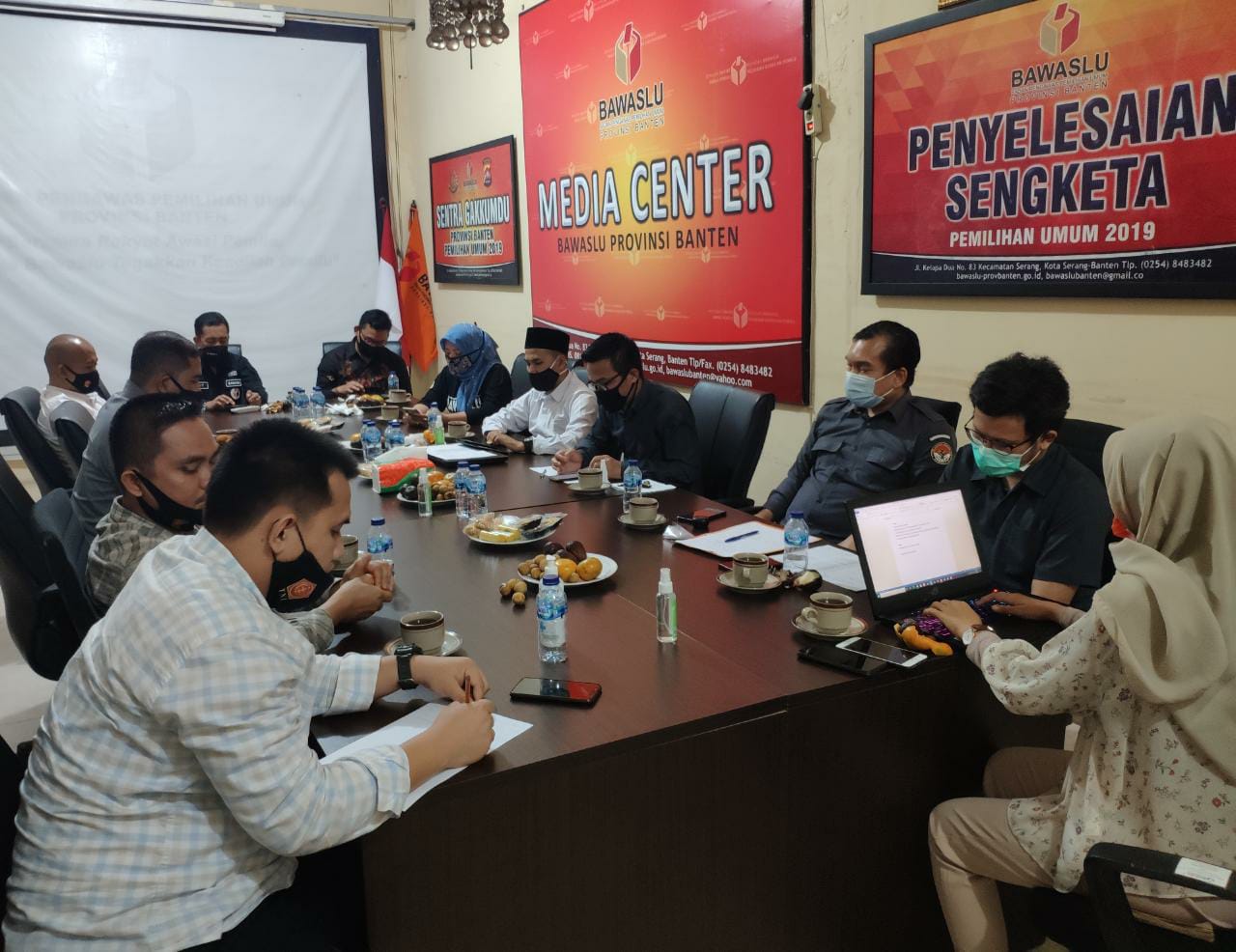 Bawaslu Terima Kunjungan Polda Banten