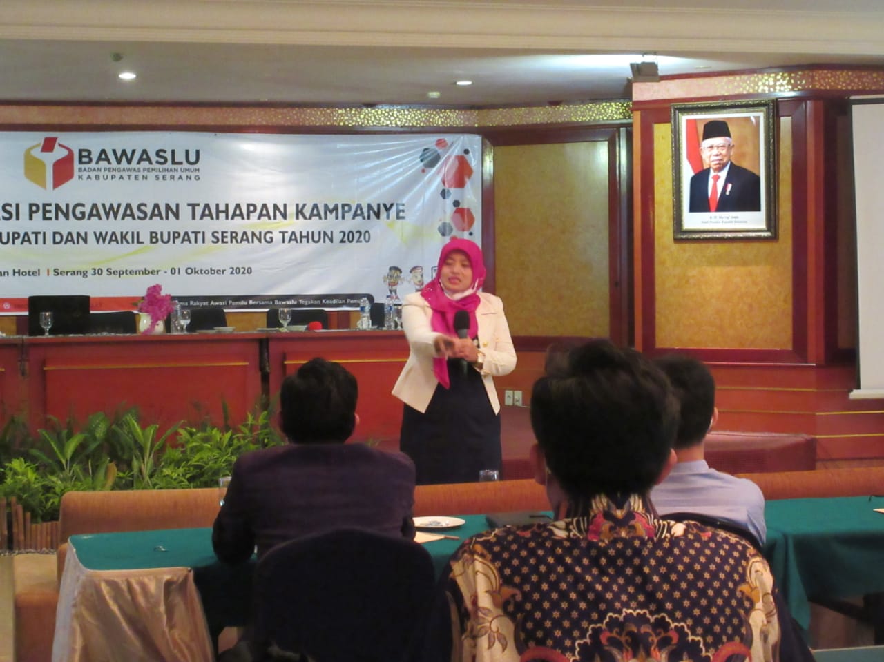 Membersamai Panwascam se-Kabupaten Serang, Nuryati : Pelaksanaan Kampanye ditengah Pandemi Memiliki Tantangan Tersendiri