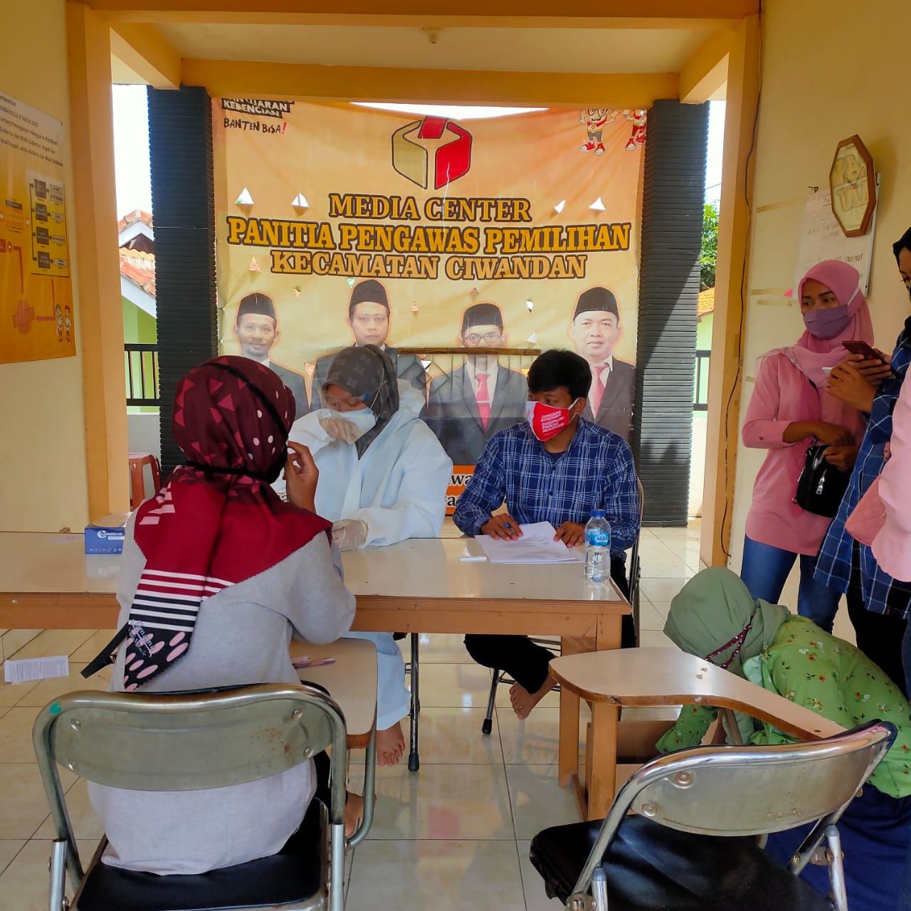 Foto-Foto Pelaksanaan Rapid Test PTPS Cilegon