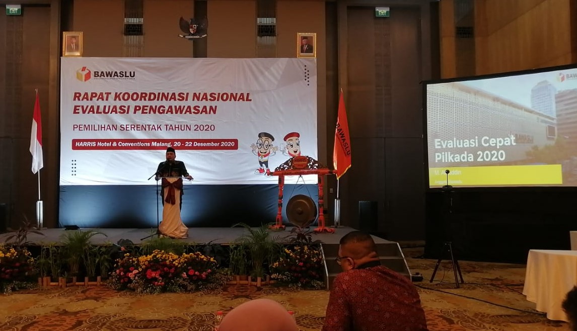 Hadiri Rakornas, Afif: Pemilihan 2020 Adalah Panggung Sistem Informasi Penyelenggara Pemilu