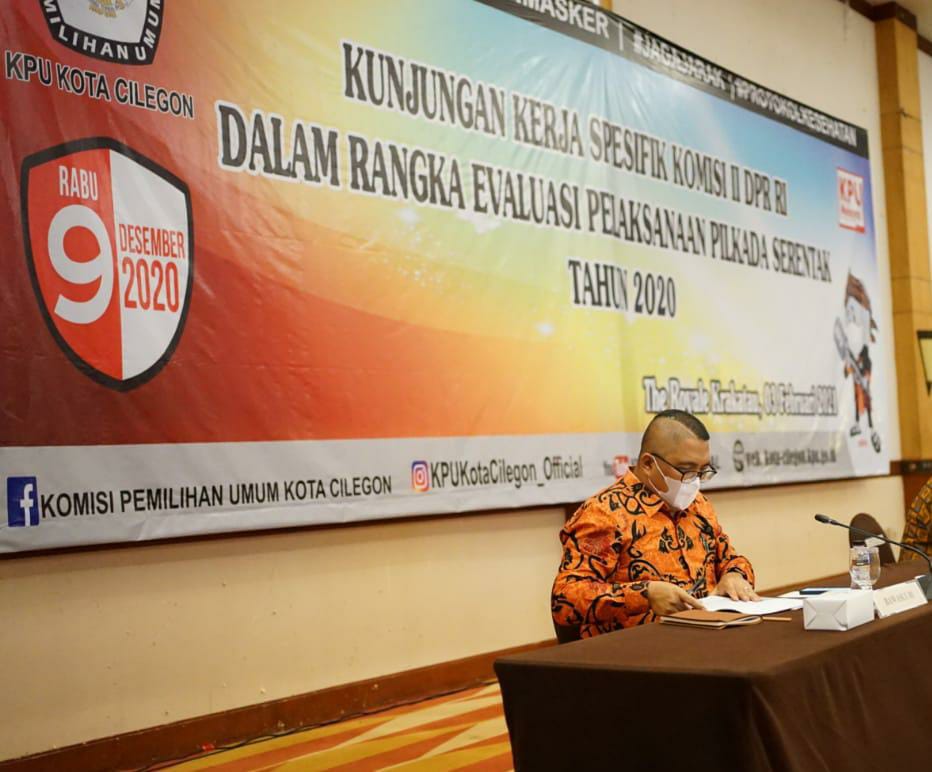 Kunjungi Banten, Fritz Apresiasi Hasil Kerja Penyelenggara Pemilihan di Banten