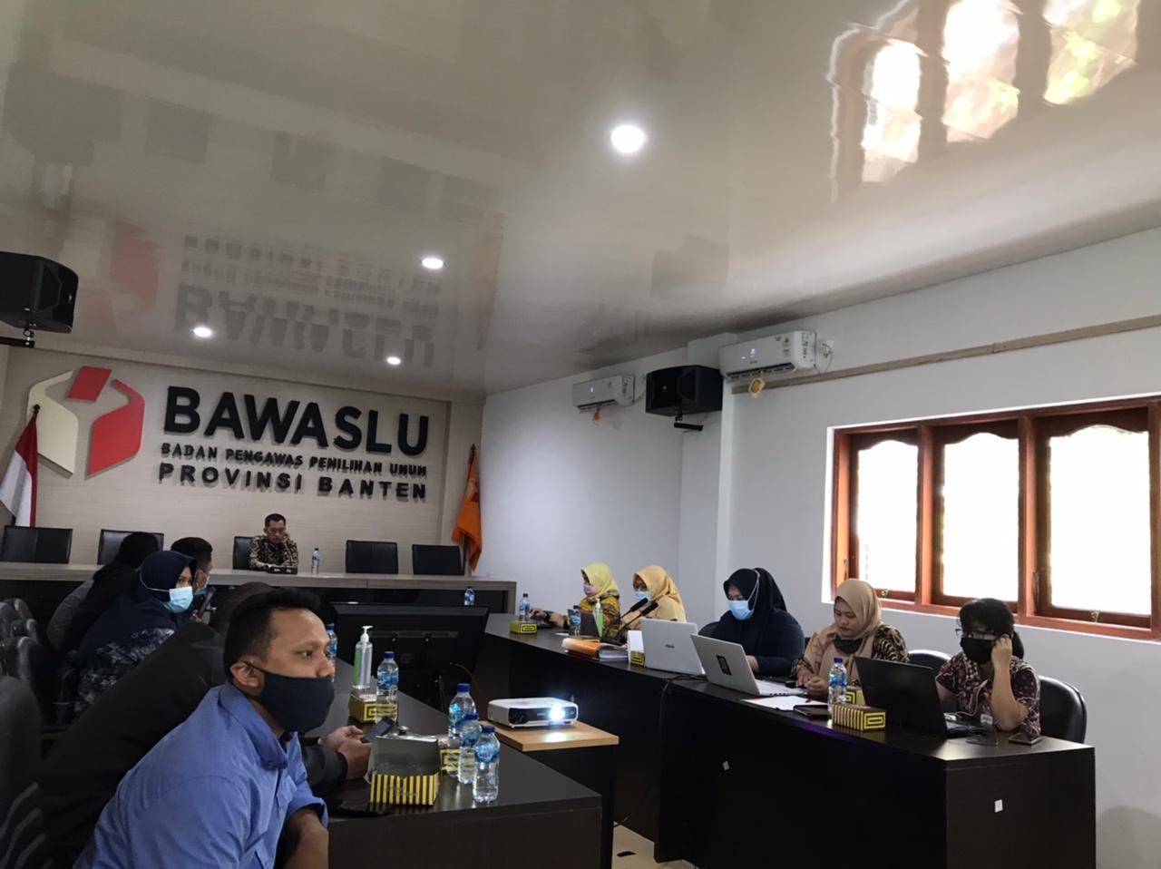 Bawaslu Banten Lakukan Validasi Data Pengawas Tahun 2020