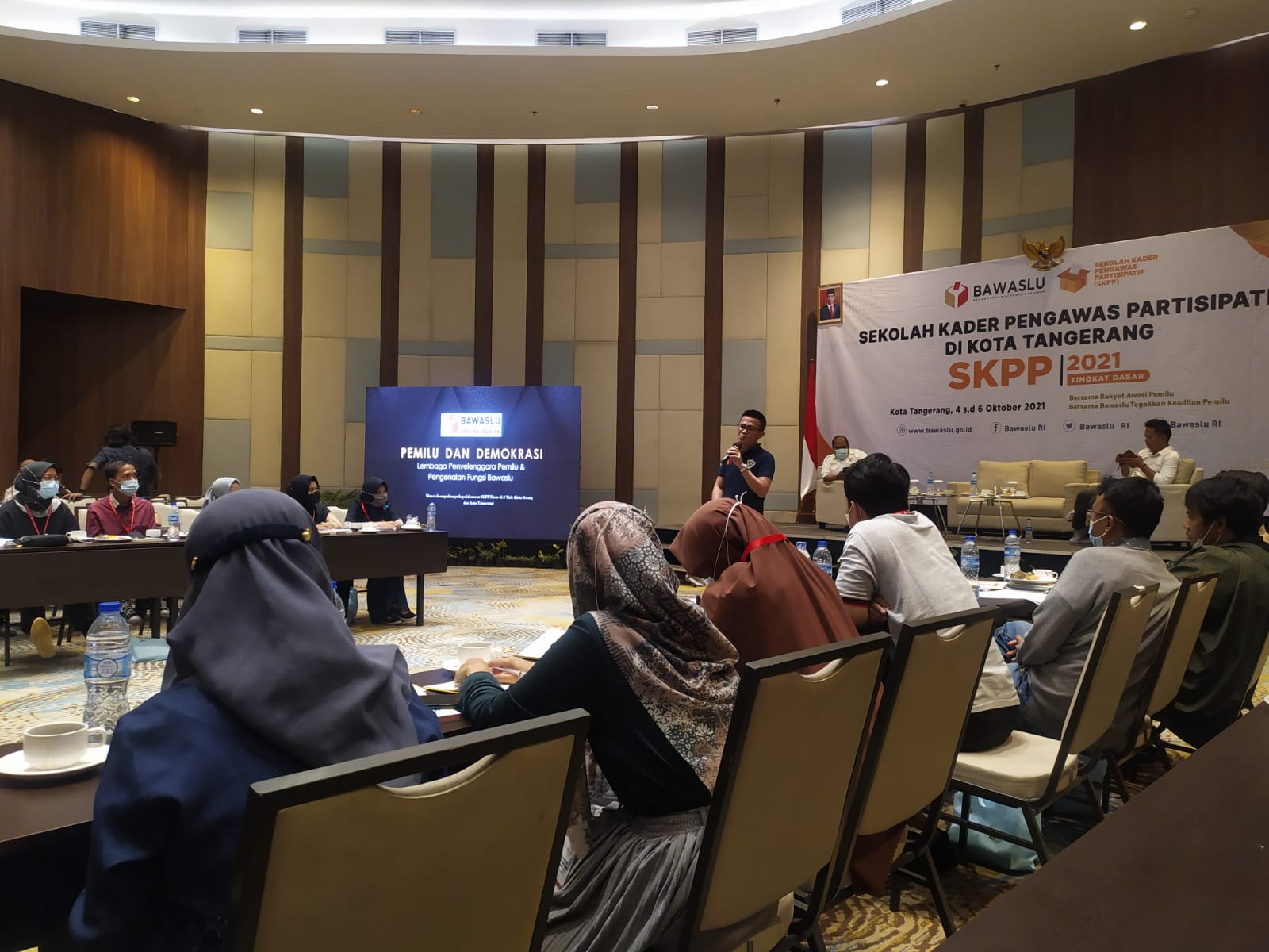 Badrul Munir Kenalkan Bawaslu Lebih Dalam Kepada Peserta SKPP 2021