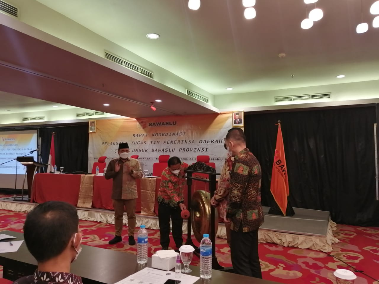 Hadiri Rapat Penyusunan Pola Hubungan Pelaksanaan Tugas Tim Pemeriksa Daerah (TPD), Samâ€™ani: TPD Harus Paham Kode Etik Penyelenggara Pemilu