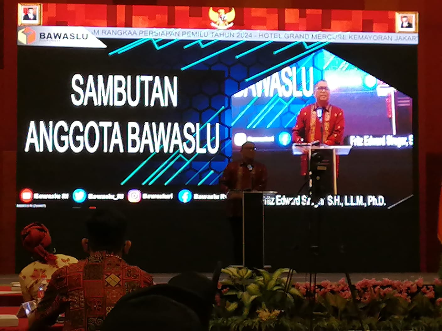 Bawaslu RI Gelar Rakor Data dan Informasi, Fritz: Mimpi Kami Membangun Bawaslu yang Lebih Modern