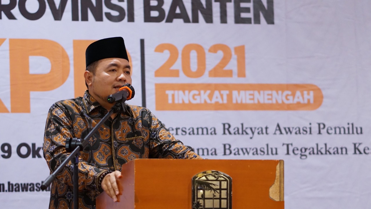 Menutup SKPP Tingkat Menengah Bawaslu Provinsi Banten, Afif: SKPP sebagai Inovasi Bawaslu dalam Pengawasan Pemilu