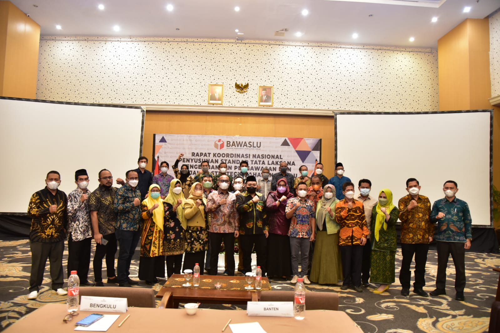 Rakornas Penyusunan Standar Tata Laksana Pengembangan Pengawasan dan Kebijakan Strategis Tahapan Pemilu