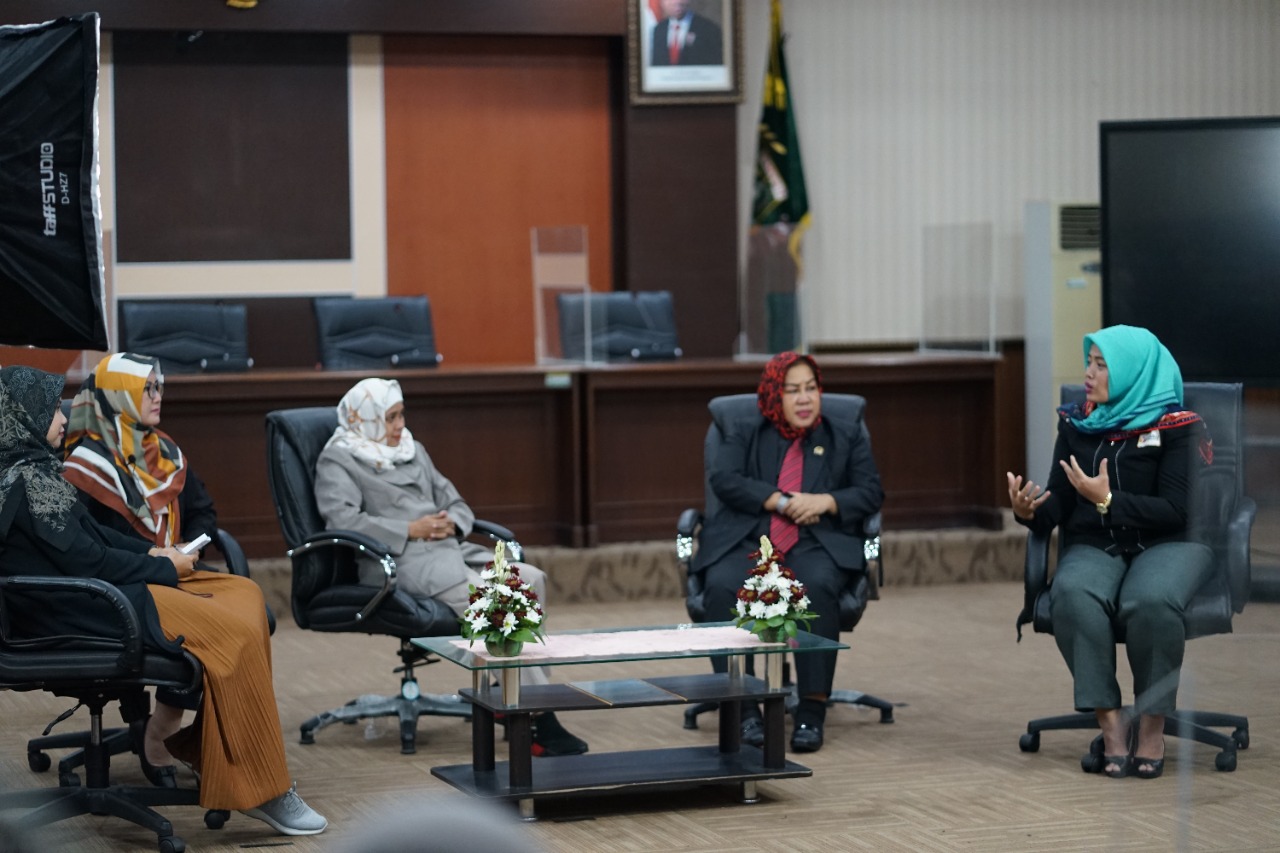 Membincang santai "Peningkatan Partisipasi Perempuan Pada Pemilu 2024"