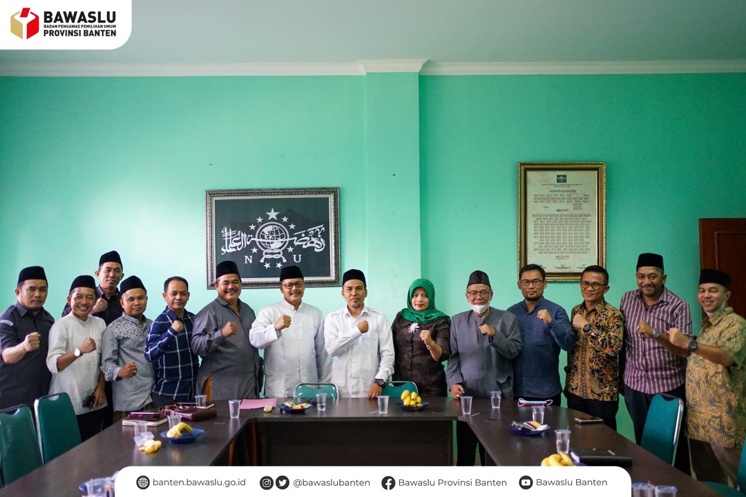 Cegah Politik Uang, Bawaslu Banten Bersinergi dengan PWNU Banten