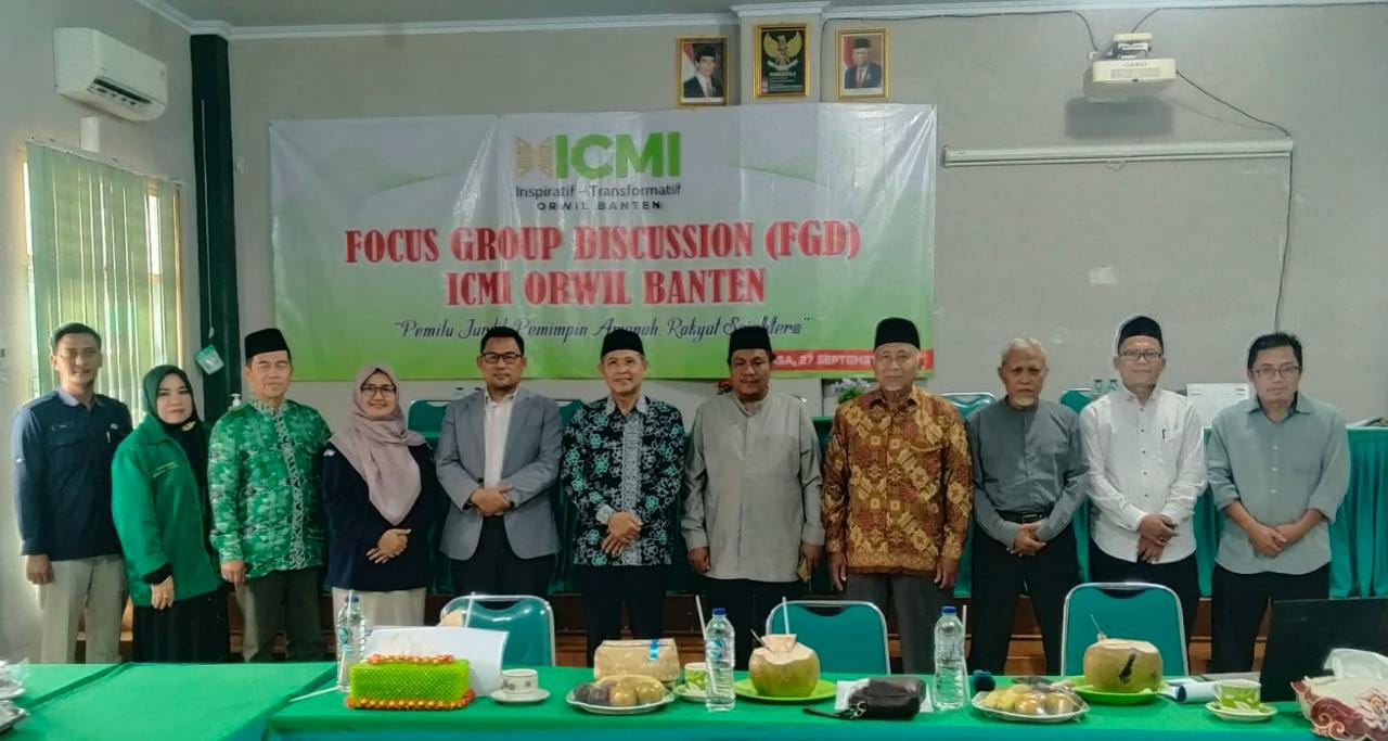 Ketua Bawaslu Provinsi Banten Hadiri FGD ICMI Orwil Banten