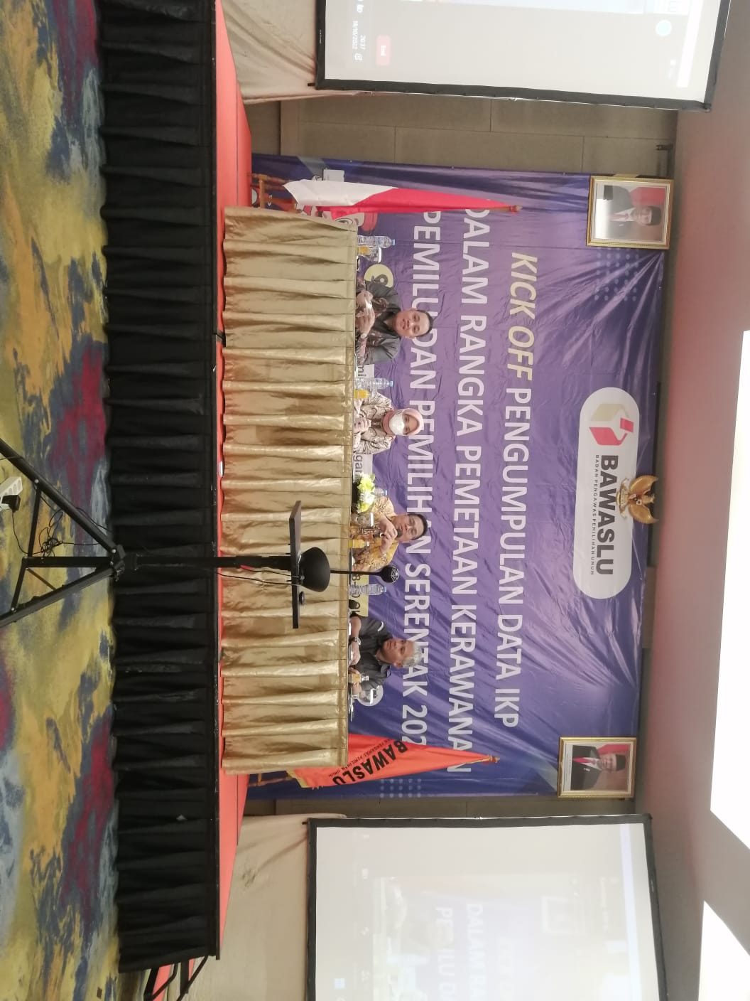 Kick Off Pengumpulan Data IKP dalam Rangka Pemetaan Kerawanan Pemilu dan Pemilihan Serentak 2024
