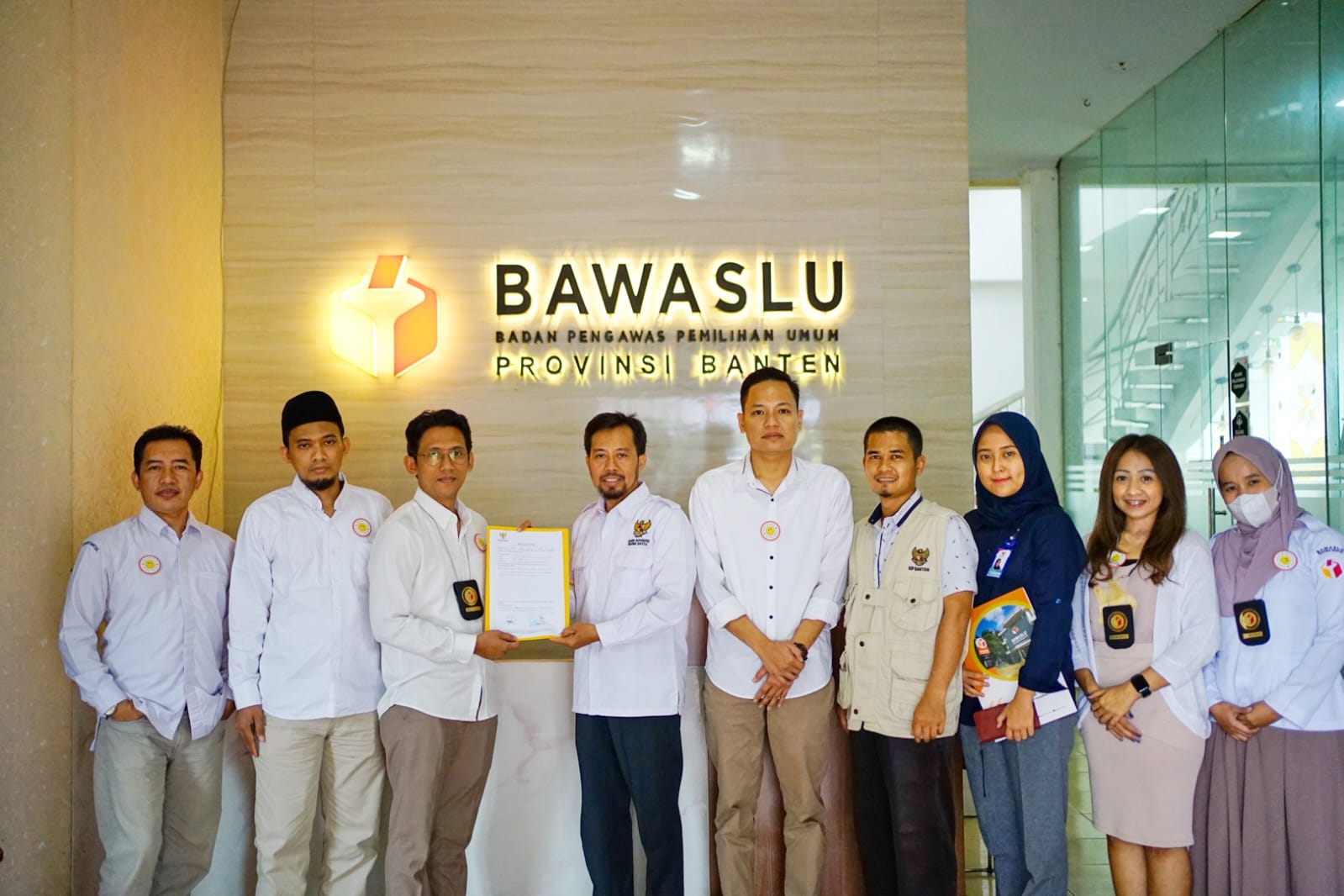 Bawaslu Banten Terima Visitasi KI Banten