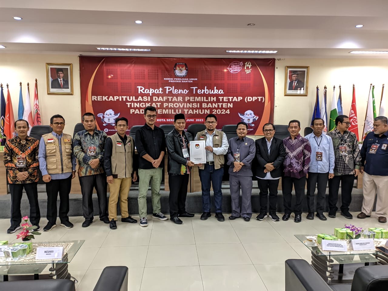 Penetapan DPT Pemilu 2024: Bawaslu Provinsi Banten Sampaikan Beberapa Catatan