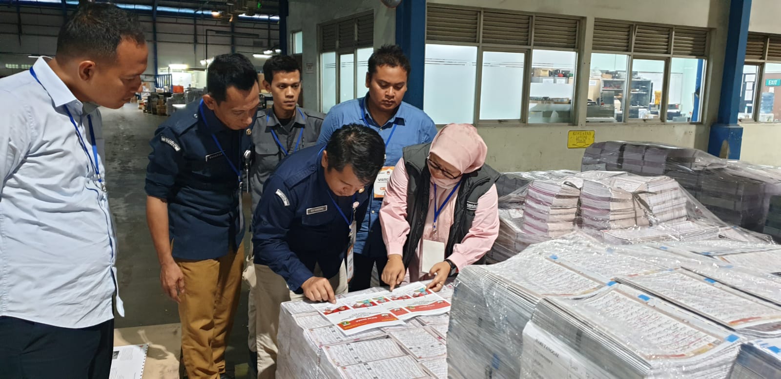 Bawaslu Provinsi Banten Lakukan Pengawasan Logistik Pemilihan dan Pembentukan PTPS untuk Pemilihan Serentak 2024