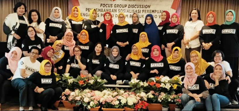 Bawaslu Hadiri Rapat Pengembangan Sosialisasi Perempuan Pengawas Pemilu Dalam Bentuk Audio Visual