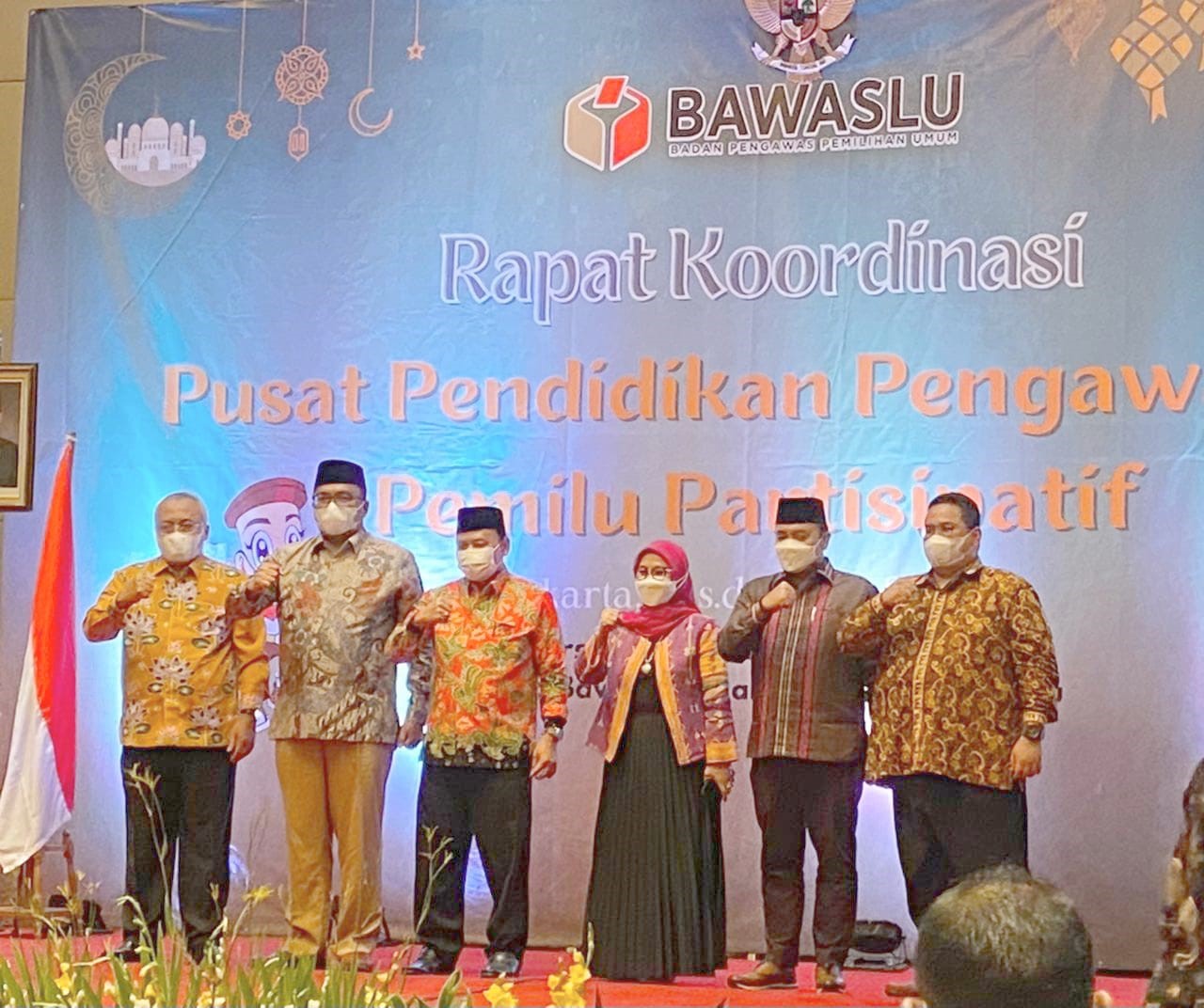 Bawaslu Provinsi Banten Hadiri Rapat Koordinasi Pusat Pendidikan Pengawasan Pemilu Partisipatif