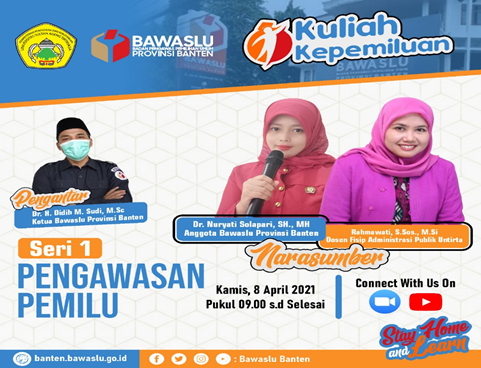 Kuliah Kepemiluan Seri 1: Pengawasan Logistik