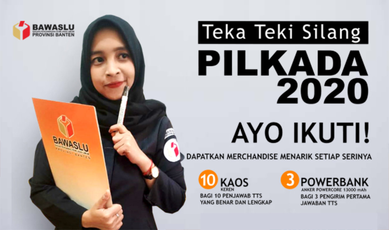 Bawaslu Banten luncurkan game TTS pilkada 2020, Ayo ikuti!