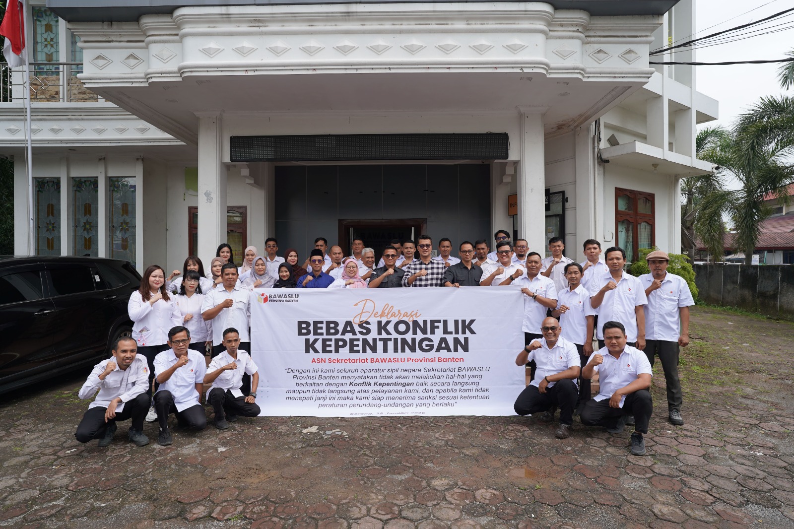 Menjaga Nurani Pengawas: Bawaslu Banten Deklarasikan Bebas Konflik Kepentingan