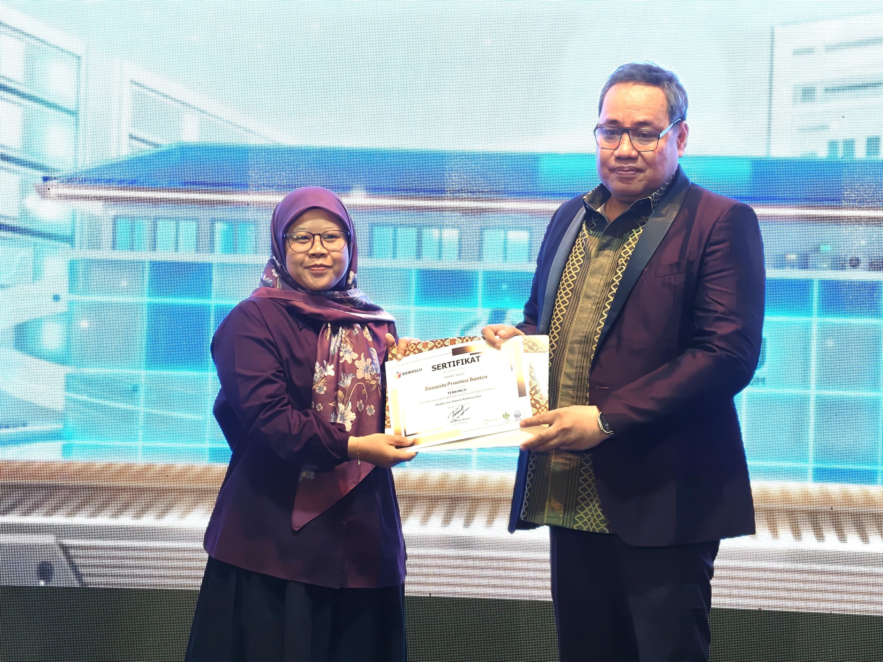 Empat Penghargaan Nasional Diraih Bawaslu Provinsi Banten dalam Penilaian Praktik Baik dan Kinerja Lembaga