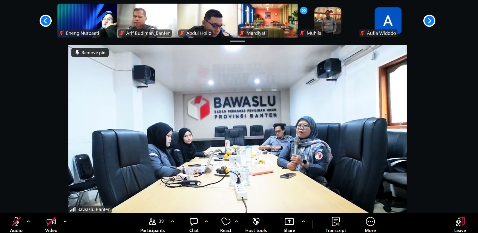 Bawaslu Provinsi Banten Tekankan Program Kerja yang Berdampak bagi Masyarakat