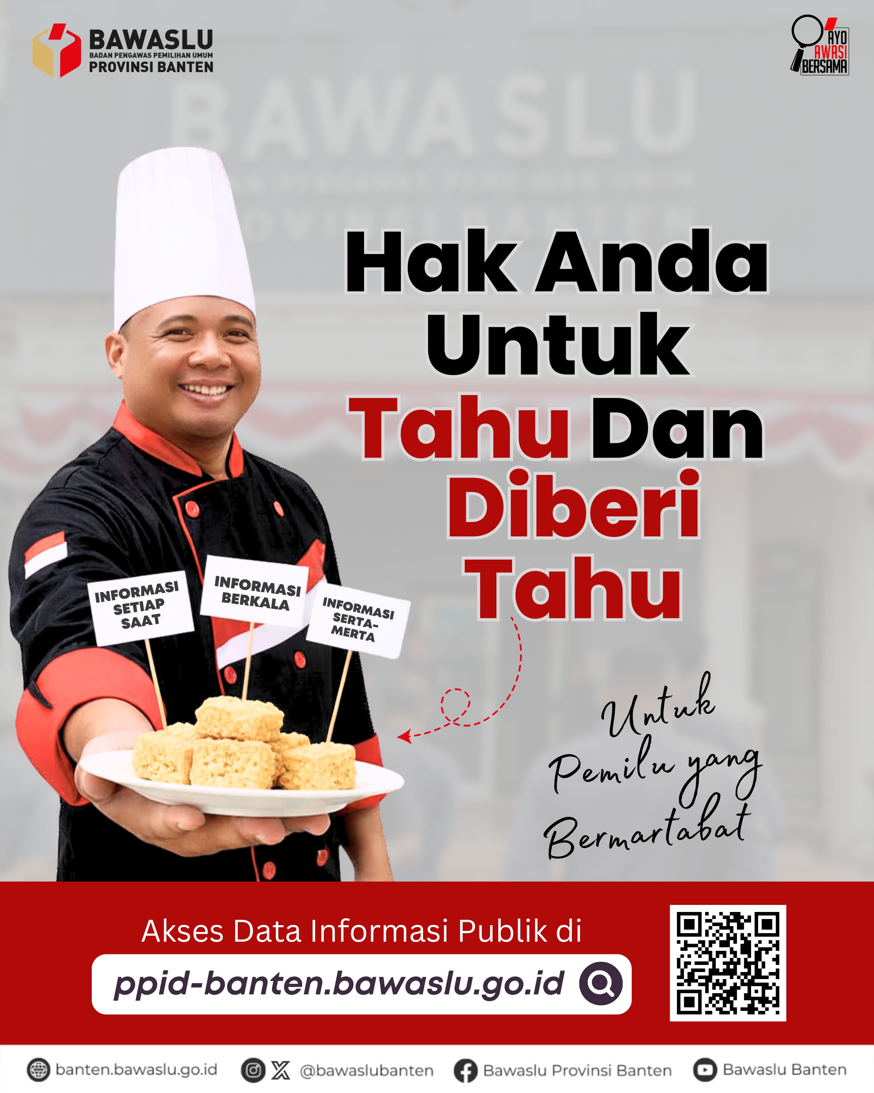Hak untuk Tahu, Hak untuk Terlibat dalam Demokrasi 