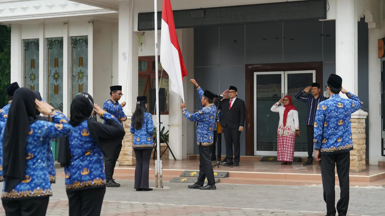 Bawaslu Provinsi Banten, gelar Upacara memperingati Hari Sumpah pemuda, Rabu (28/10/2026).