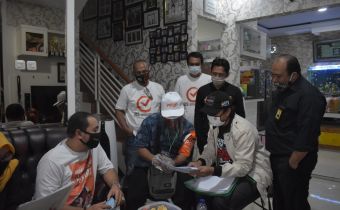 Hari keempat tahapan Coklit, Anggota Bawaslu RI dan  Anggota Bawaslu Banten dicoklit