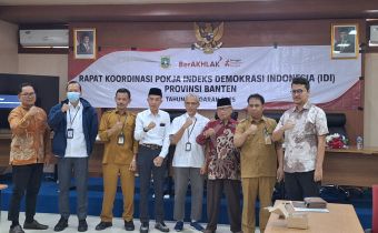 Bawaslu Banten Sampaikan Data Hasil Pengawasan Pemilu dan Pemilihan Tahun 2024 dalam Penyusunan IDI Banten