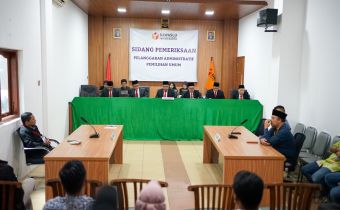 Sidang Putusan, Bawaslu Banten Putuskan PPK Langgar Prosedur Rekapitulasi Suara